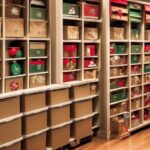 organizing christmas decorations storage