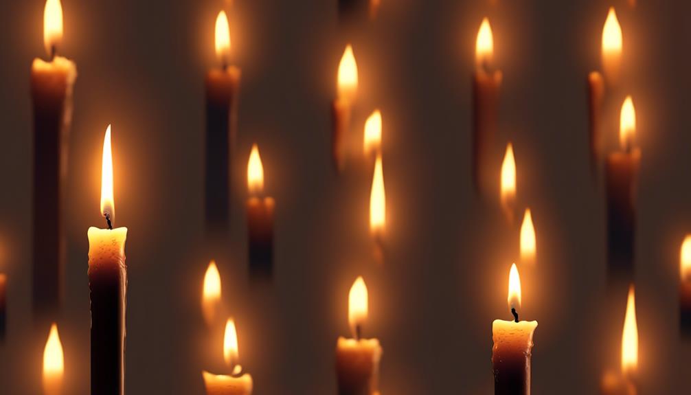 origin of taper candles