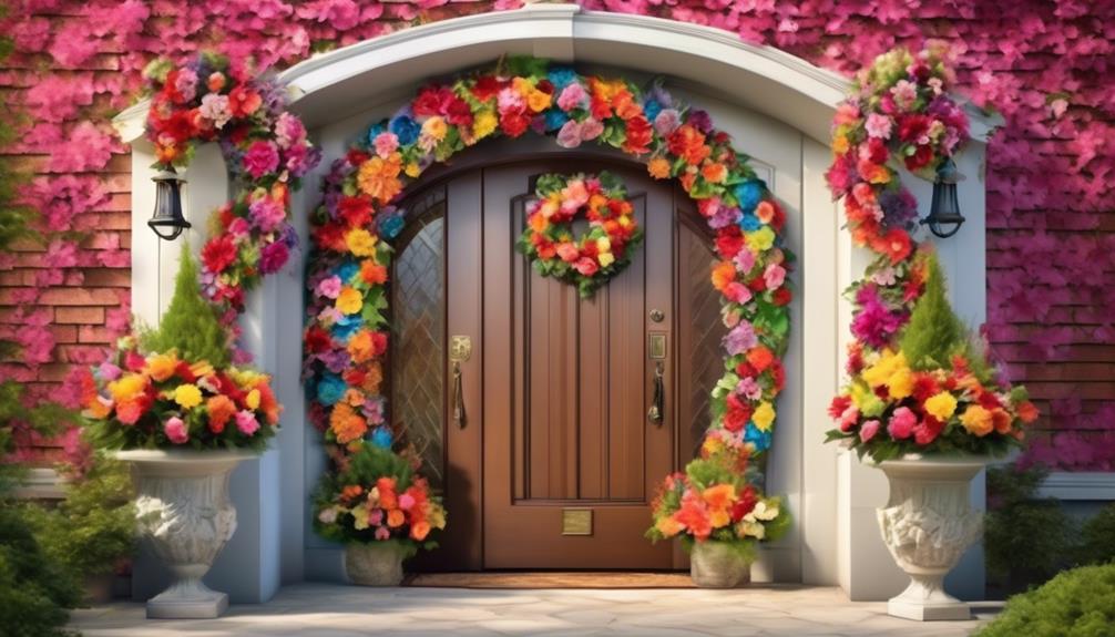 outdoor door decoration ideas