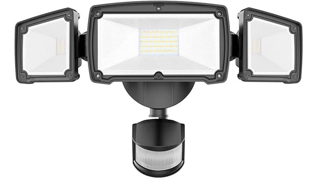 outdoor security lights with led and motion sensor