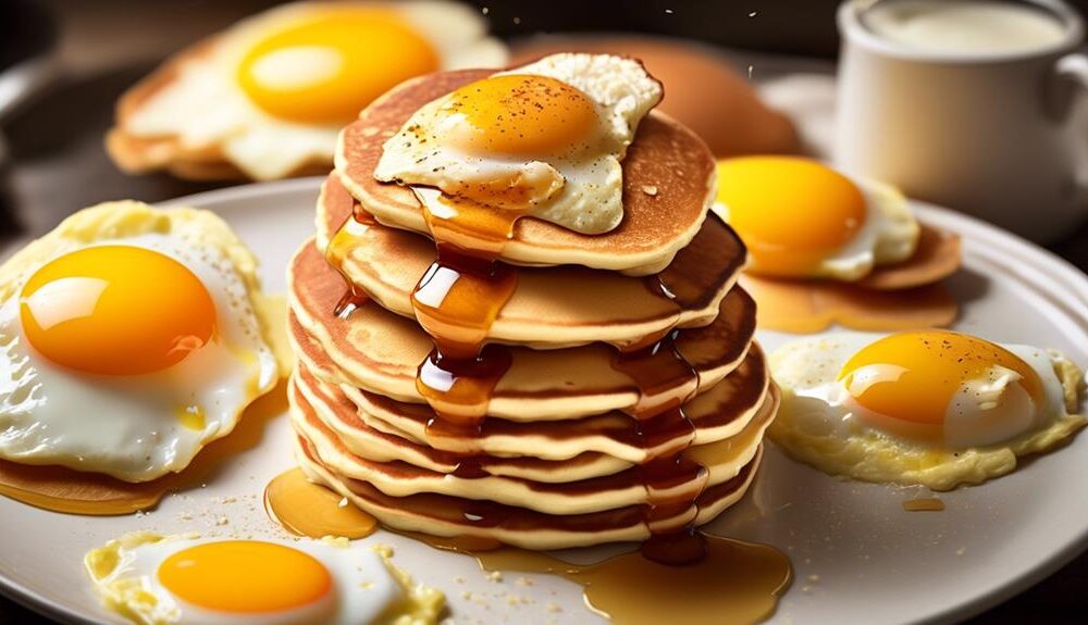 pancake ingredients include eggs