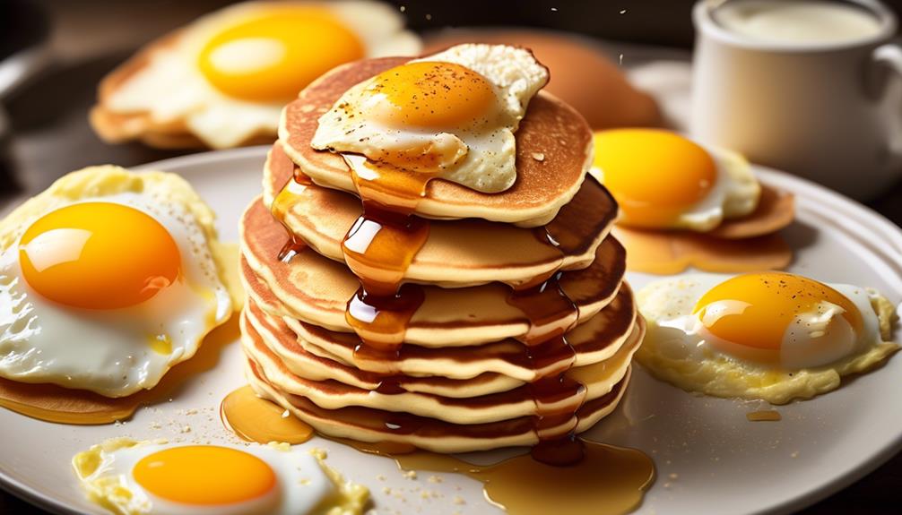 pancake ingredients include eggs