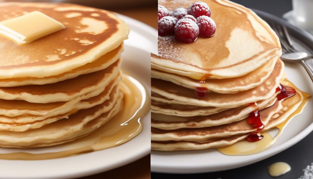 pancake types and considerations