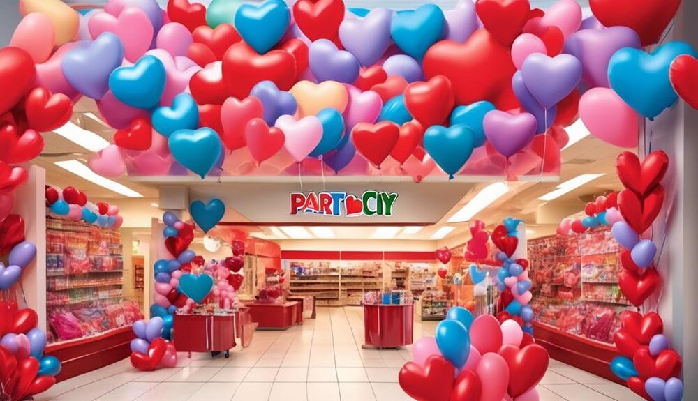 party city heart balloon