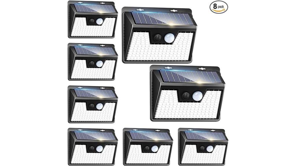 peasur solar outdoor lights