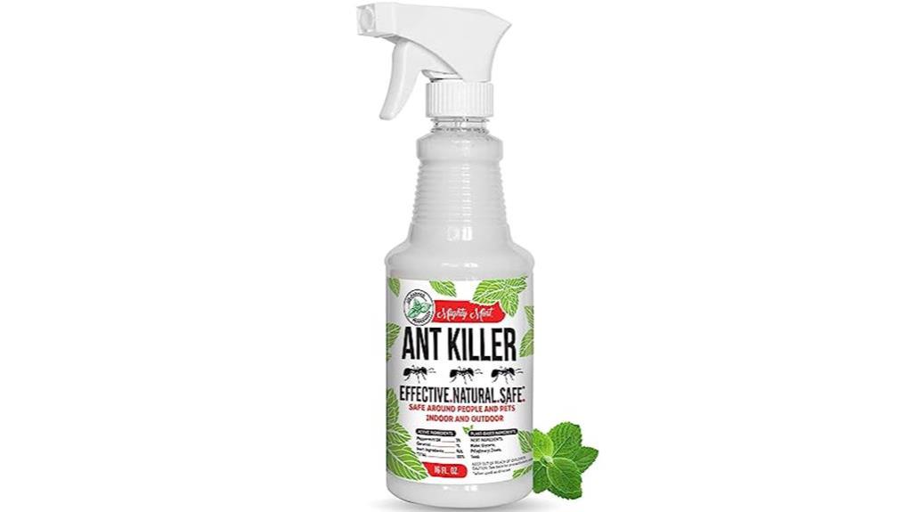 peppermint oil ant repellent