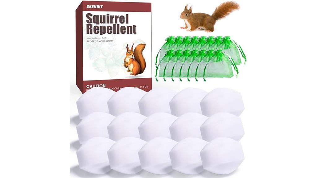 peppermint repellent for squirrels