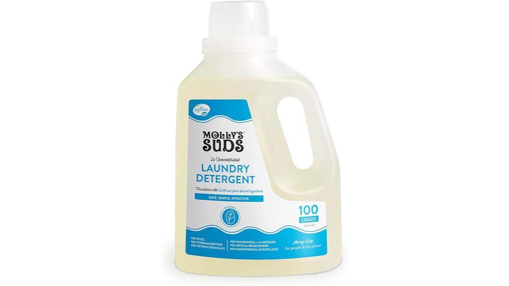 peppermint scented concentrated detergent