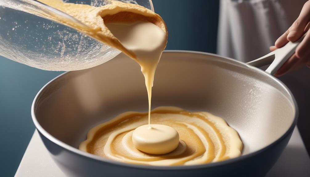 perfecting pancake batter texture