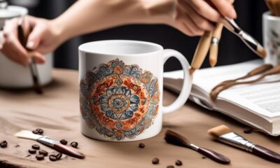 permanent coffee mug painting