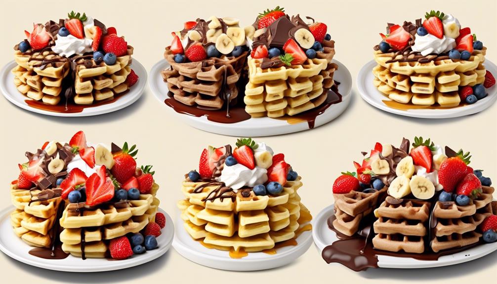 personalized waffle mix options