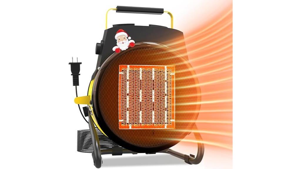 portable 1500w space heater