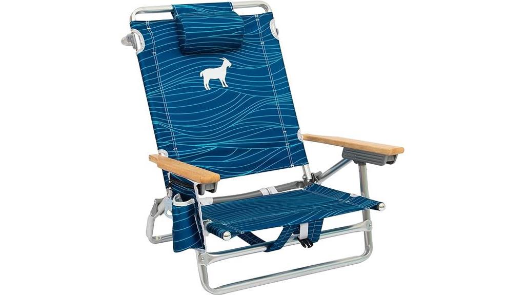 portable beach chair backpack