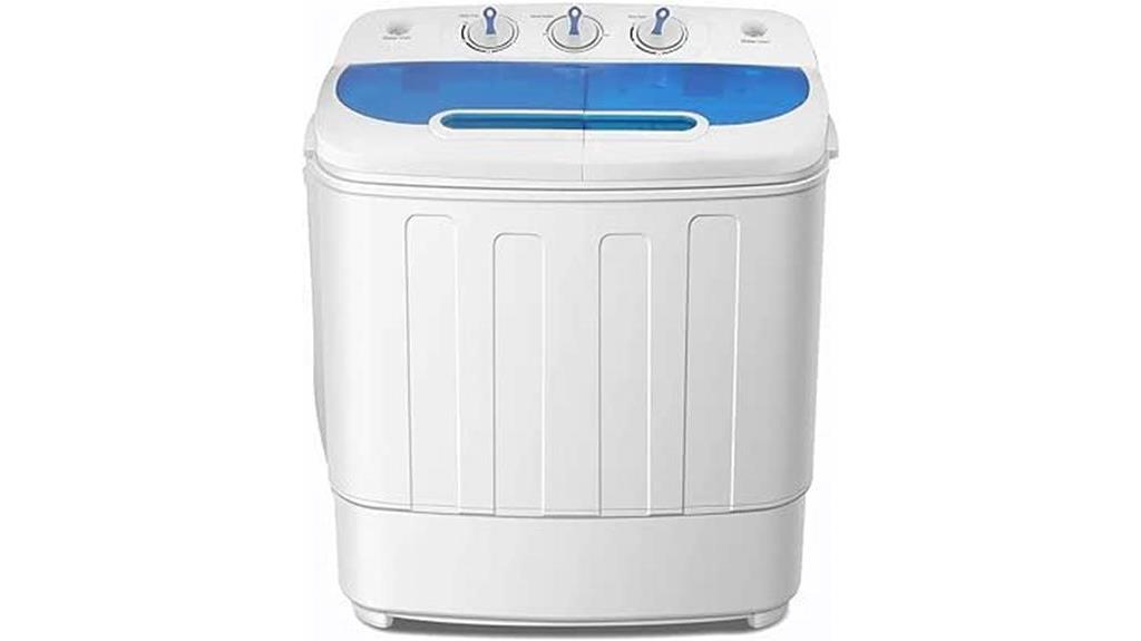 portable electric washer and dryer