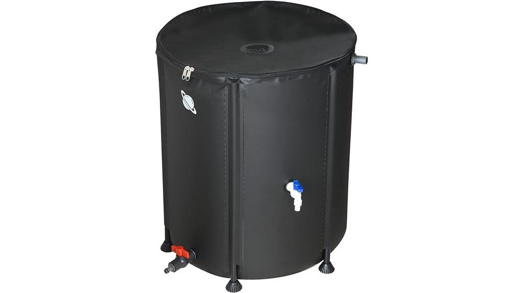 portable rain barrel water