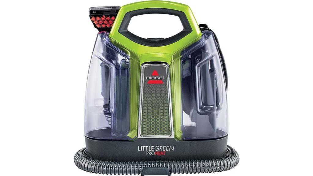 portable steam cleaner for carpets and upholstery