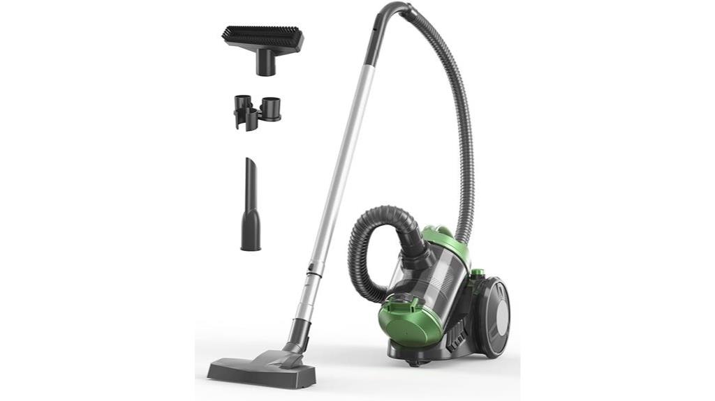 powerful bagless vacuum cleaner