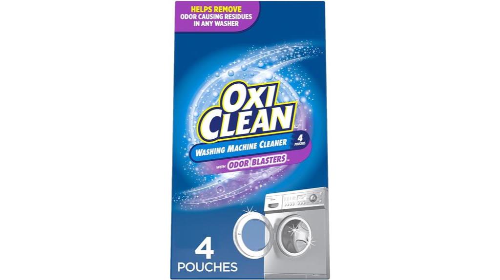 powerful cleaner eliminates machine odors