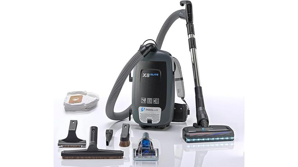 powerful cleaning with electric powerhead