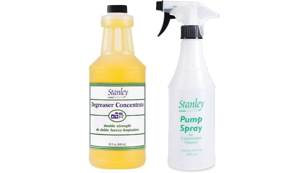 powerful degreaser with spray