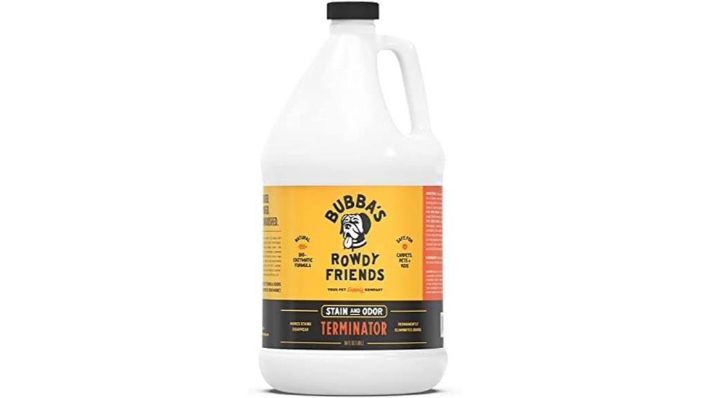 powerful enzyme cleaner eliminates pet odors
