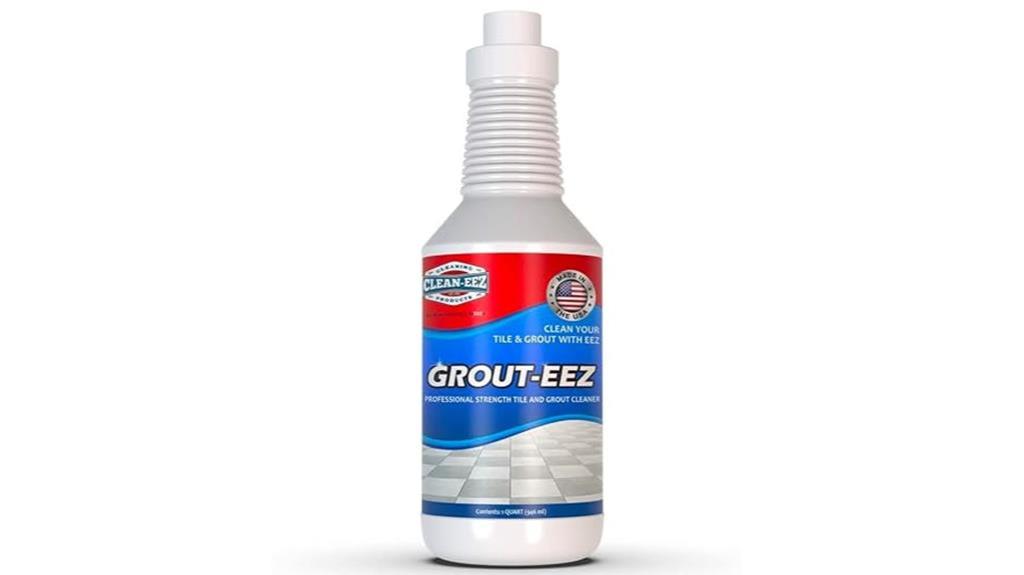 powerful grout cleaner solution