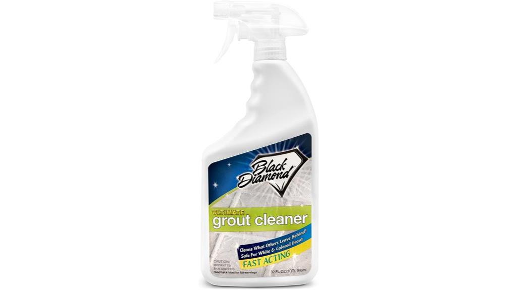powerful grout cleaner spray