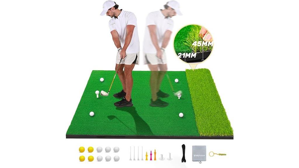 premium golf training mat