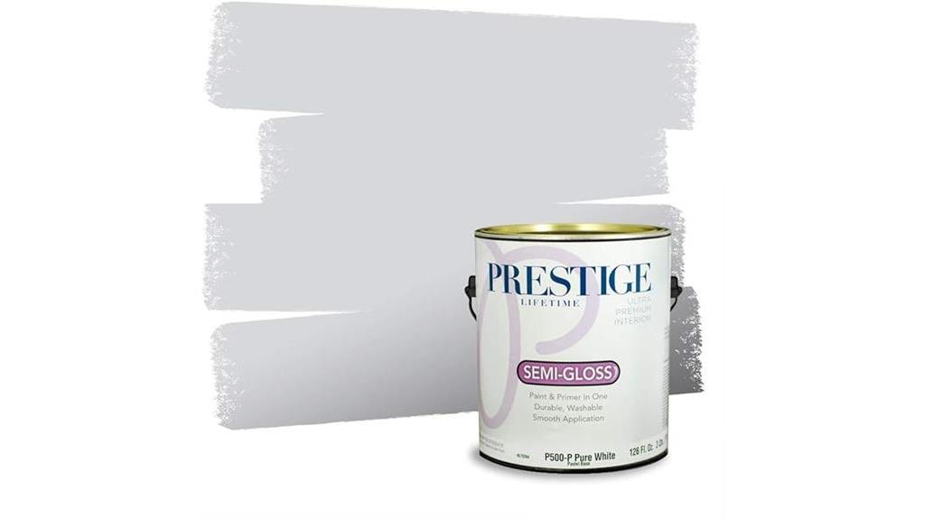 prestige gray shimmer paint