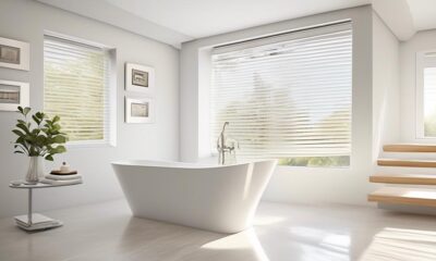 privacy and style for bathroom windows