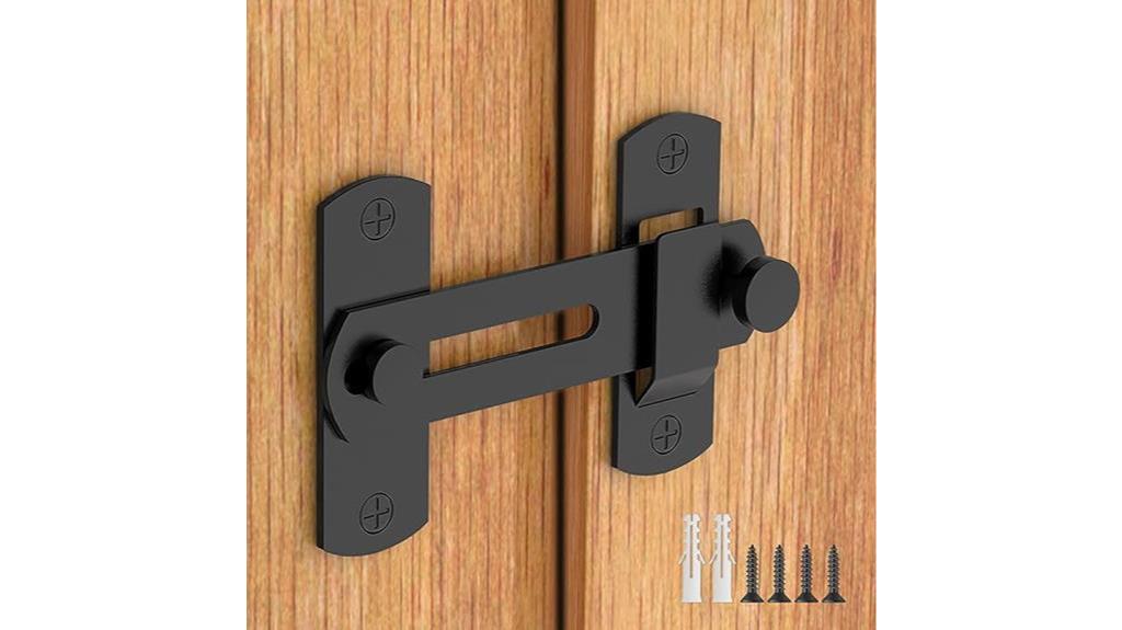 privacy lock for sliding barn door