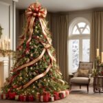 professional tips for ribbon decorated christmas trees