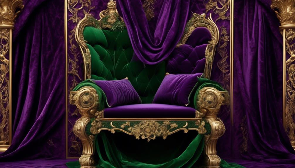 purple a color symbolizing royalty