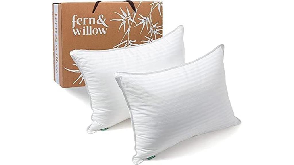 queen size down alternative pillows