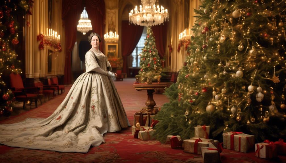 queen victoria and christmas trees