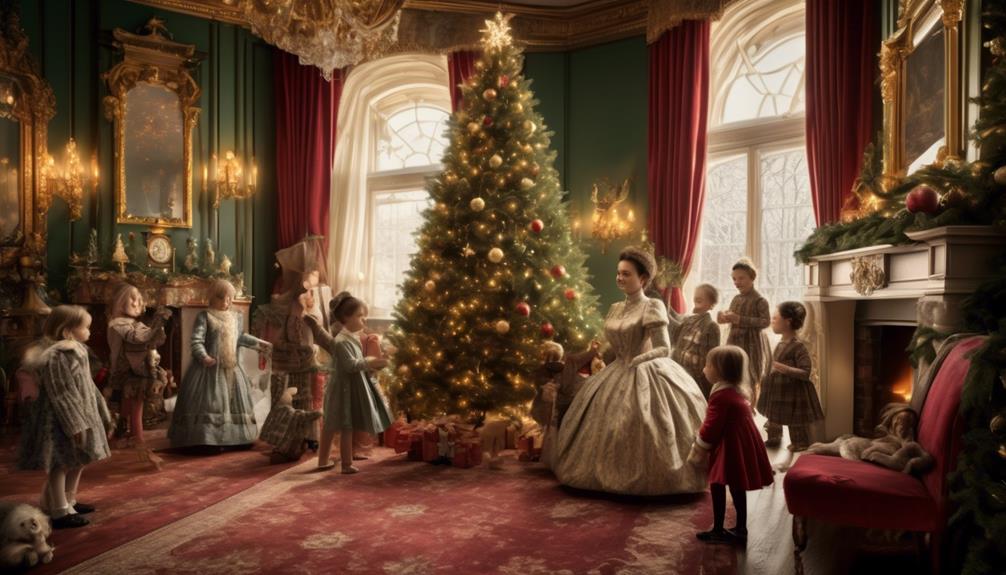 queen victoria and christmas trees