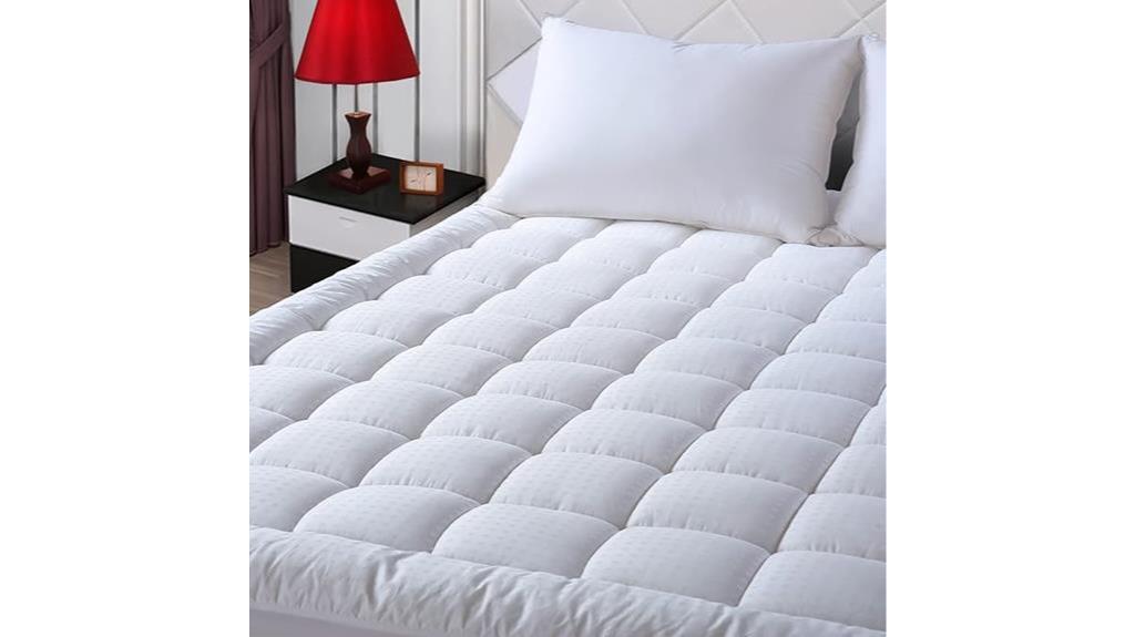 quilted mattress protector for queen size bed