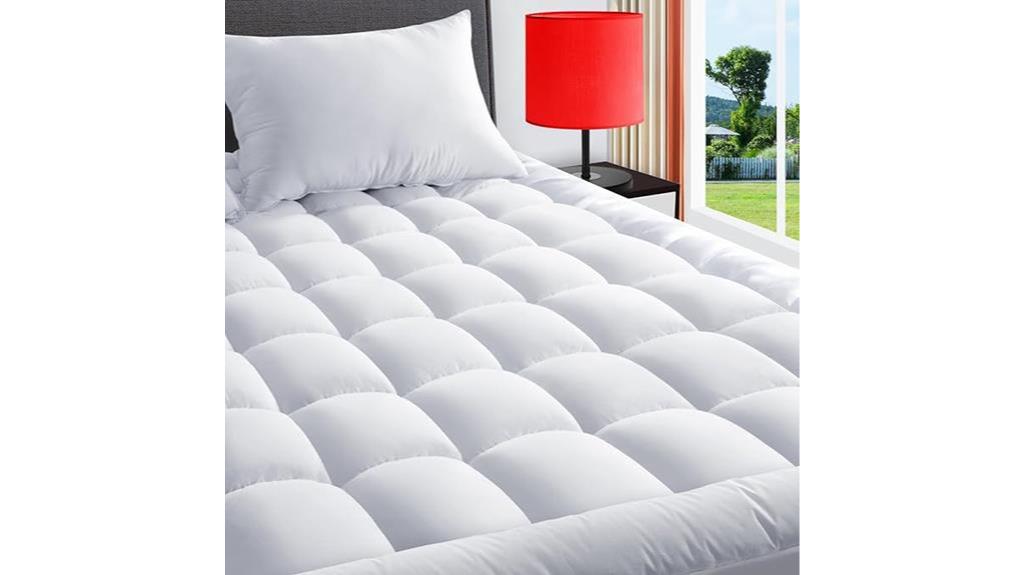 quilted mattress protector for queen size bed