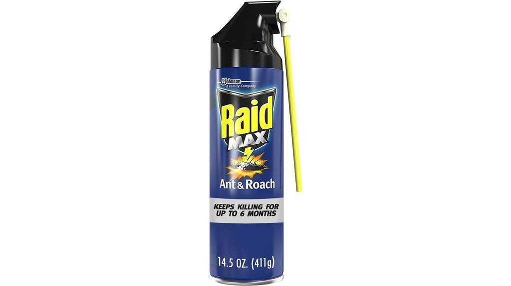 raid max ant roach spray