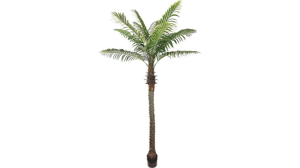 realistic 8 5ft tropical coconut tree