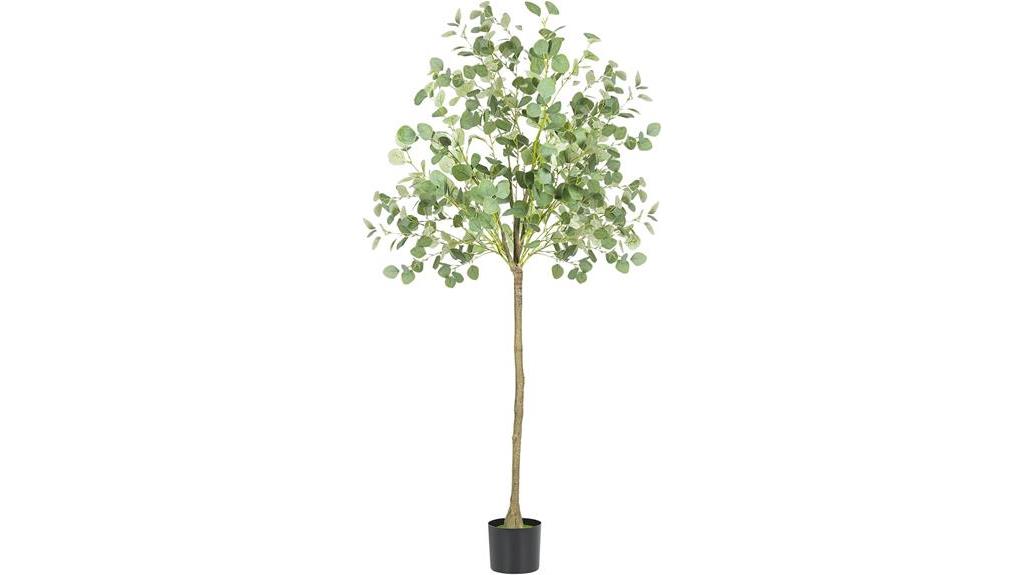 realistic artificial eucalyptus tree