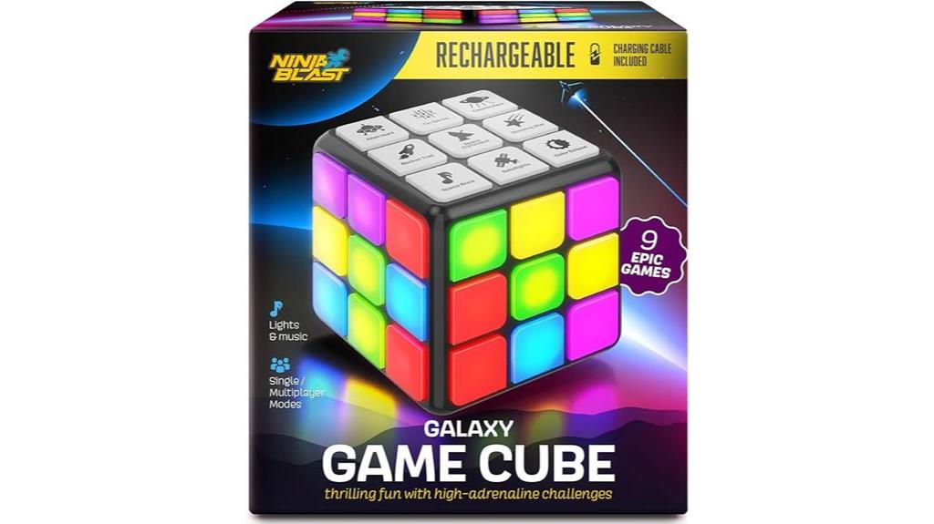 rechargeable game cube for kids