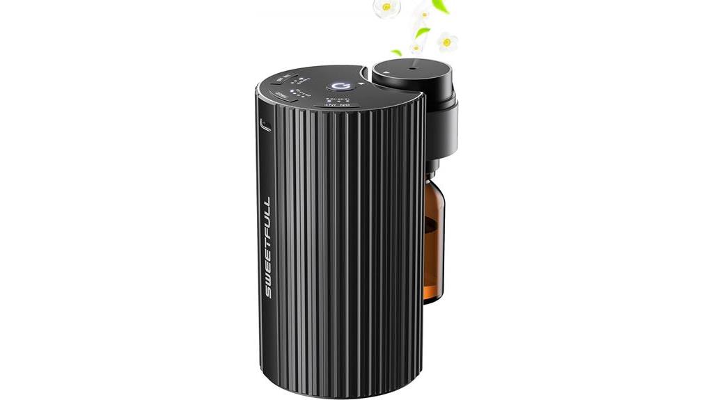 rechargeable waterless essential oil