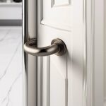 recommended door handle height