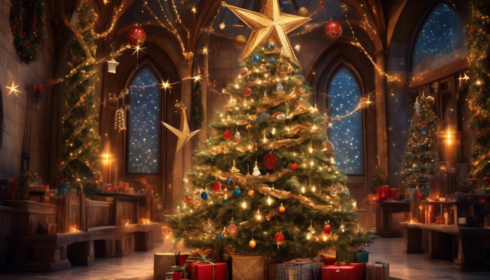 religion shaping christmas tree