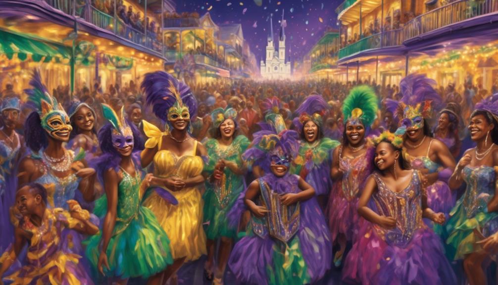 religious participation in mardi gras