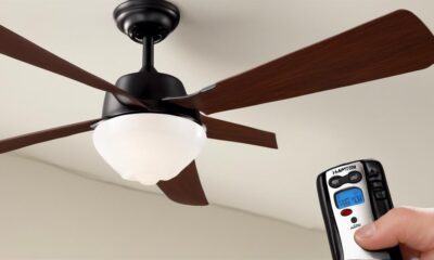 resetting hampton bay ceiling fan remote