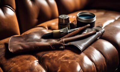restoring worn sofa leather