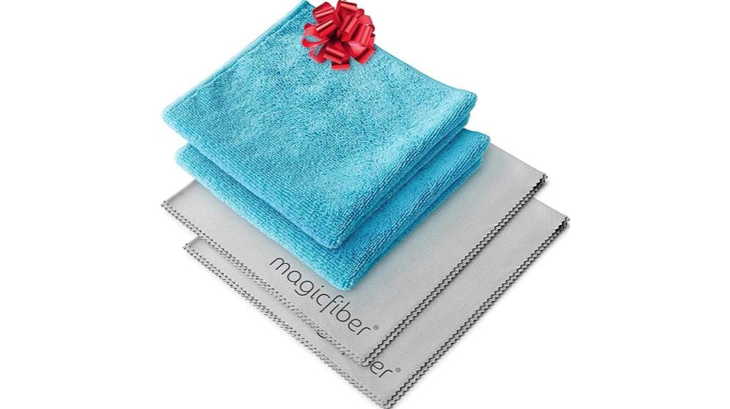 reusable microfiber cleaning cloths