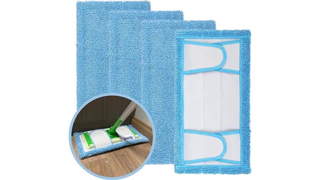 reusable mop pad for swiffer sweeper mop